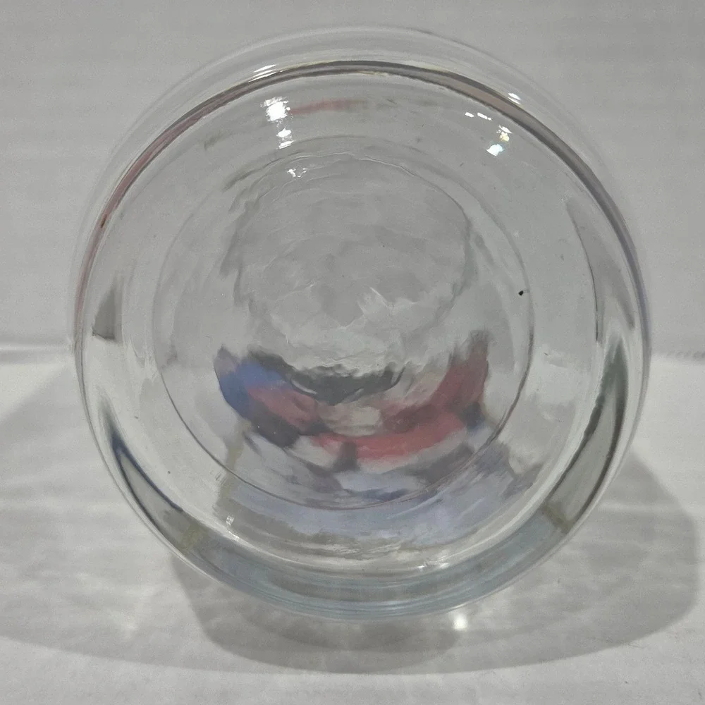 Vintage Coca-Cola Santa Claus Glass Haddon Sundblom 1943 Series II 5.75